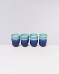 Motel a Miio Copa Alto 4Er Set Becher Gros Turkis