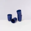 Motel a Miio Copa Alto 4Er Set Becher Gros Dunkelblau