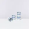 Motel a Miio Copa Alto 4Er Set Becher Klein Blau Weis