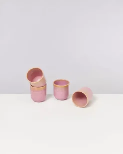 Motel a Miio Copa Alto 4Er Set Becher Klein Gelb Rose