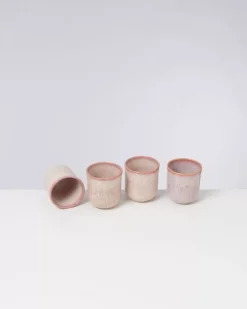 Motel a Miio Copa Alto 4Er Set Becher Klein Rosa