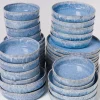 Motel a Miio Cordoama Blau Gesprenkelt - 40 Teiliges Set