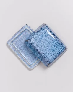 Motel a Miio Cordoama Butterdose Blau Gesprenkelt