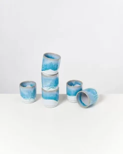 Motel a Miio Cordoama 6Er Set Becher Klein Aqua
