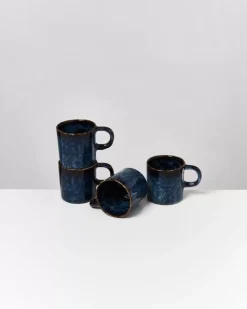 Motel a Miio Cordoama 4Er Set Tasse Gros Dunkelblau