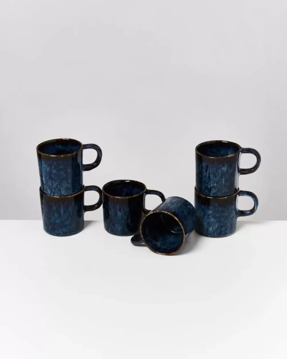 Motel a Miio Cordoama 6Er Set Tasse Gros Dunkelblau