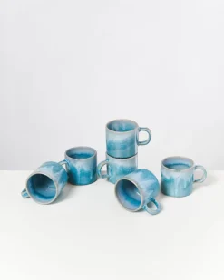Motel a Miio Cordoama 6Er Set Tasse Klein Aqua