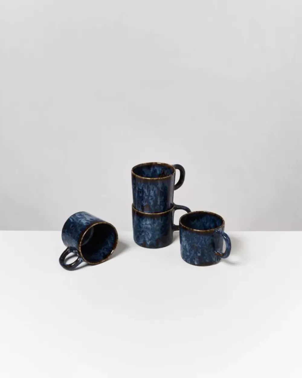 Motel a Miio Cordoama 4Er Set Tasse Klein Dunkelblau