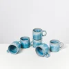 Motel a Miio Cordoama 6Er Set Tasse Klein Aqua