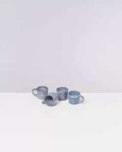 Motel a Miio Cordoama Espressotasse Blau Gesprenkelt
