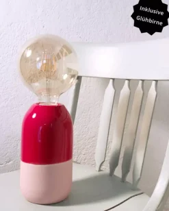 Motel a Miio Farol Lampe Rot Rose
