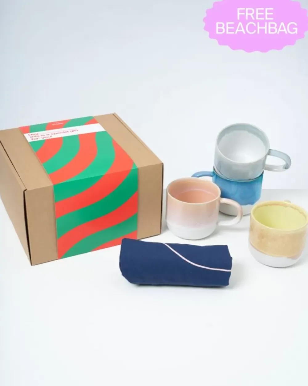 Motel a Miio Geschenkbox - 4 X Coimbra Teetasse Gros