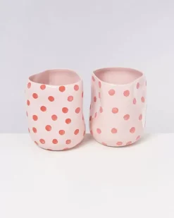 Motel a Miio Joao Vase L Rosa Mit Punkten