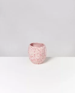 Motel a Miio Joao Vase M Rosa Rot Gesprenkelt