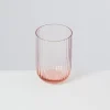 Motel a Miio Joia Glas Riffled Pink Opal
