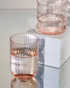 Motel a Miio Joia Glas Riffled Pink Opal