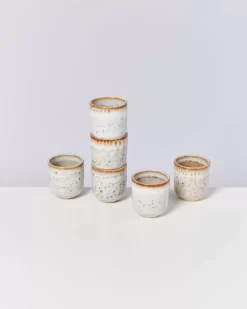 Motel a Miio Lua 6Er Set Becher Klein Beige