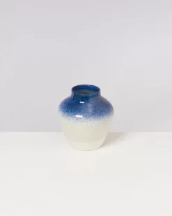 Motel a Miio Madalin Vase Blau Rosa Gesprenkelt
