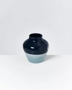 Motel a Miio Madalin Vase Navy Hellblau