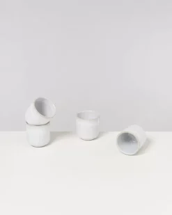 Motel a Miio Melides 4Er Set Becher Klein White
