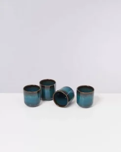 Motel a Miio Melides 4Er Set Becher Klein Oceanblue