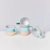 Motel a Miio Nodoa 4Er Set Tasse Blue Dipped