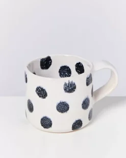 Motel a Miio Nodoa 4Er Set Tasse Schwarze Punkte