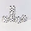 Motel a Miio Nodoa 6Er Set Tasse Schwarze Punkte
