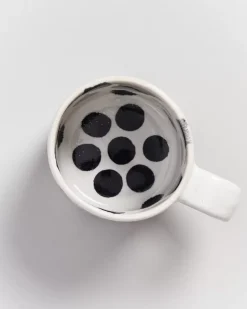 Motel a Miio Nodoa 6Er Set Tasse Schwarze Punkte
