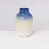 Motel a Miio Nuno Vase L Blau Rosa Gesprenkelt