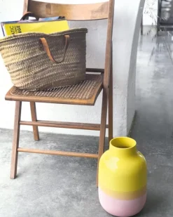 Motel a Miio Nuno Vase L Gelb Rose