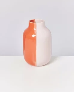 Motel a Miio Nuno Vase L Half Coral Rose