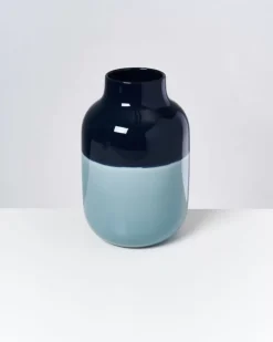 Motel a Miio Nuno Vase L Navy Hellblau