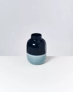 Motel a Miio Nuno Vase M Navy Hellblau