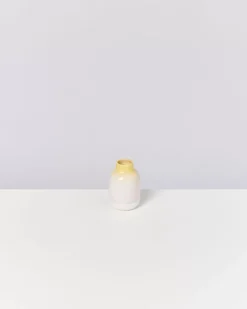 Motel a Miio Nuno Vase S Gelb Rosa Gesprenkelt