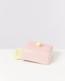 Motel a Miio Seia Butterdose Rosa Gelb