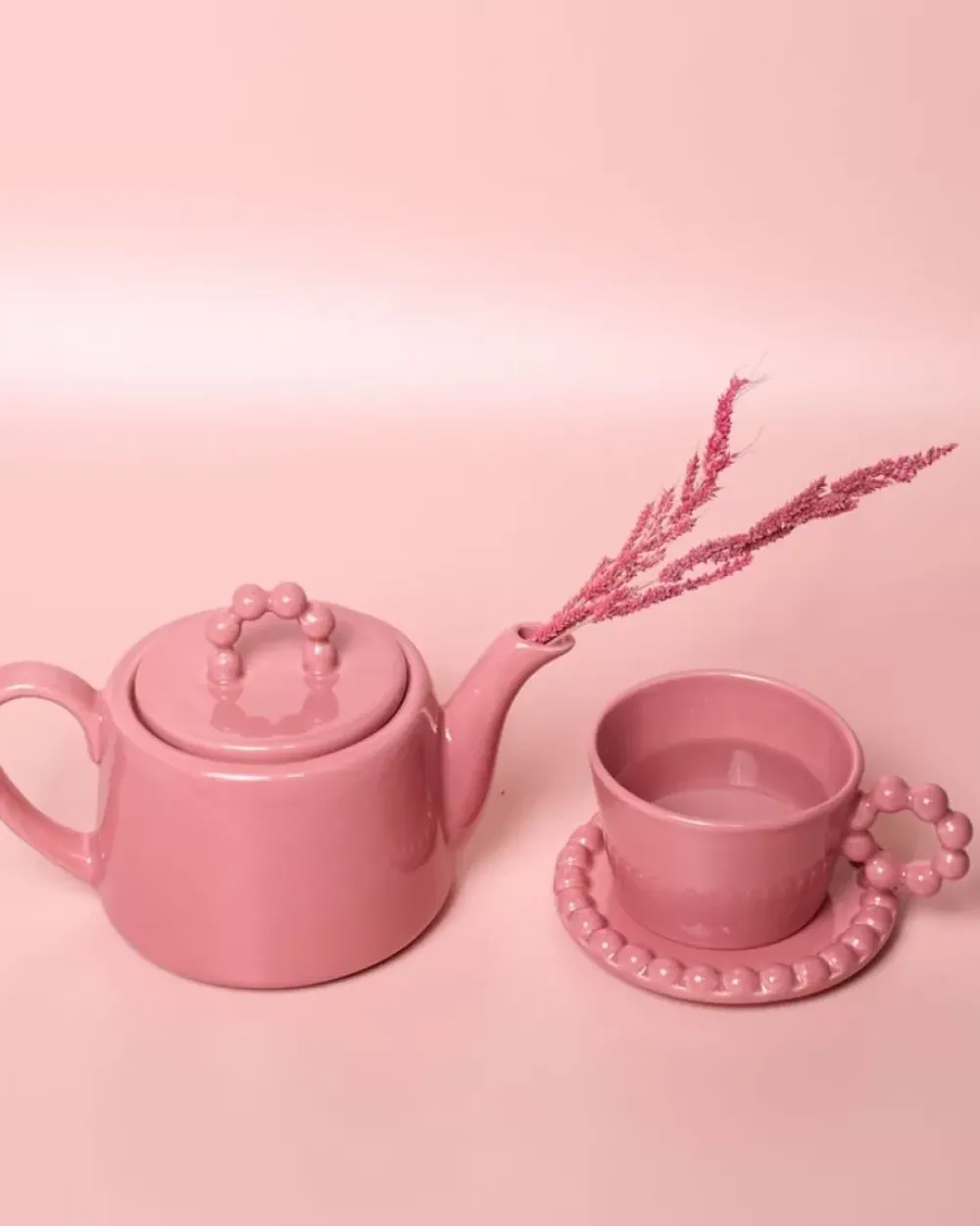 Motel a Miio Seia Teekanne Flor Rosa