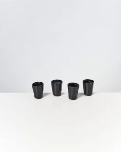 Motel a Miio Turmalina 4Er Set Espressobecher Schwarz
