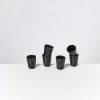Motel a Miio Turmalina 6Er Set Espressobecher Schwarz