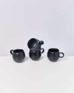 Motel a Miio Turmalina 4Er Set Tasse Klein Schwarz