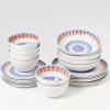 Motel a Miio Verao Blau Orange - 24 Teiliges Set