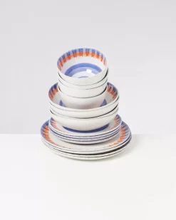 Motel a Miio Verao Blau Orange - 16 Teiliges Set