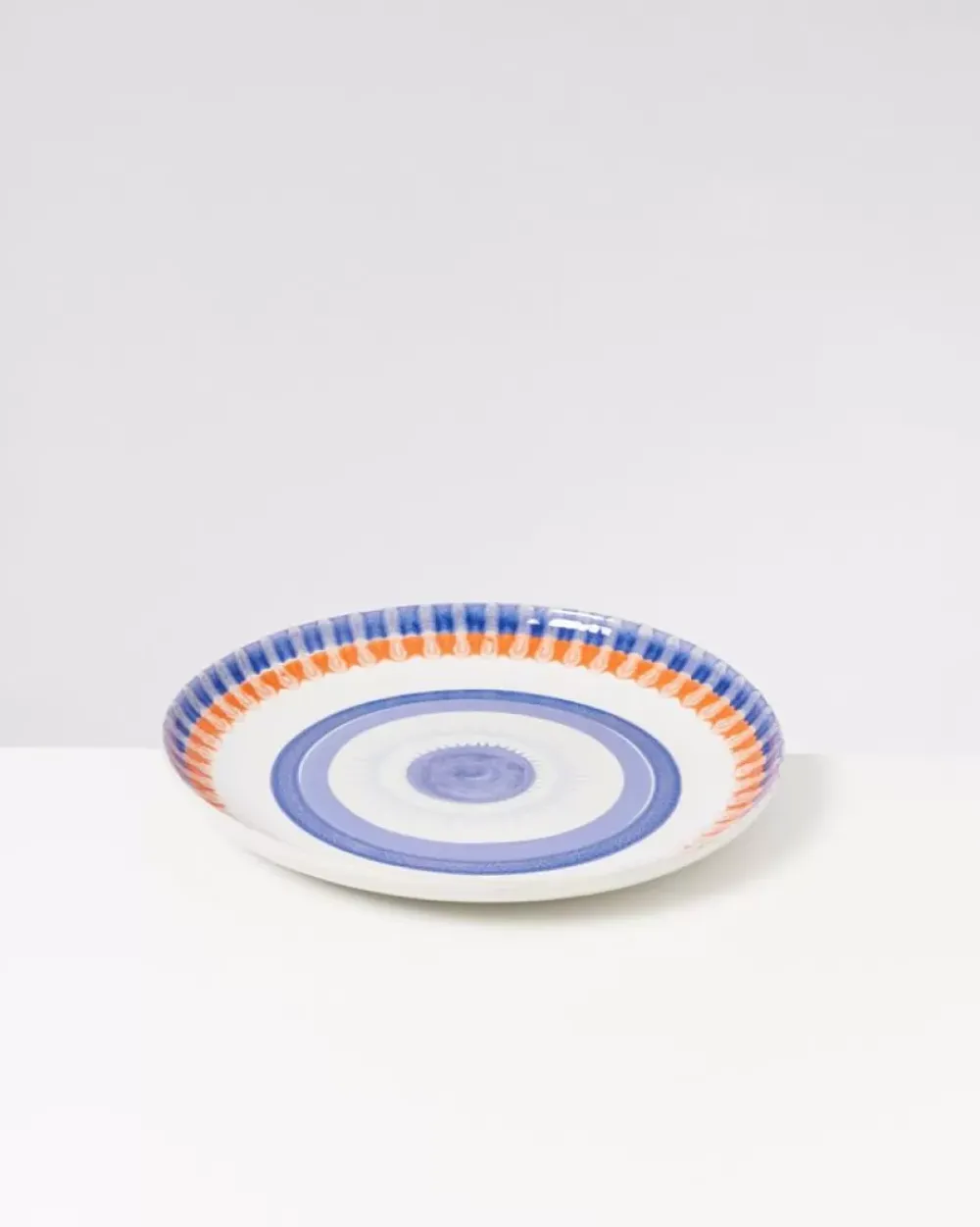 Motel a Miio Verao Servierplatte Xl Rund Blau Orange