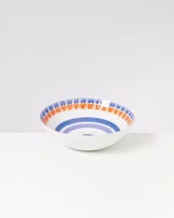 Motel a Miio Verao Servierschale Gros Flach Blau Orange